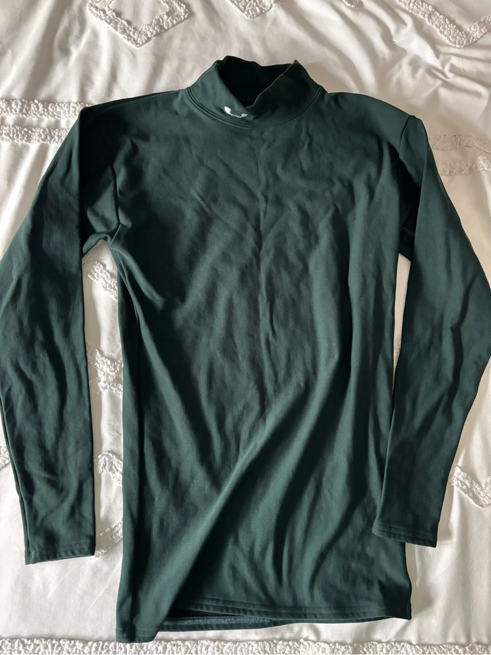 Under Armour Dark Teal Mock Neck cold gear